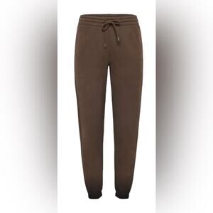 Aritzia TNA Brown Sweatfleece Boyfriend Fit Joggers XS